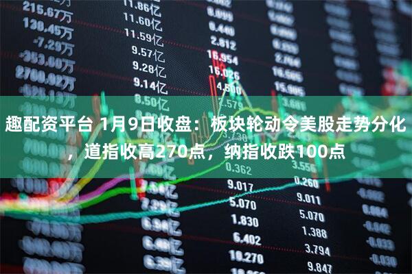 趣配资平台 1月9日收盘：板块轮动令美股走势分化，道指收高270点，纳指收跌100点